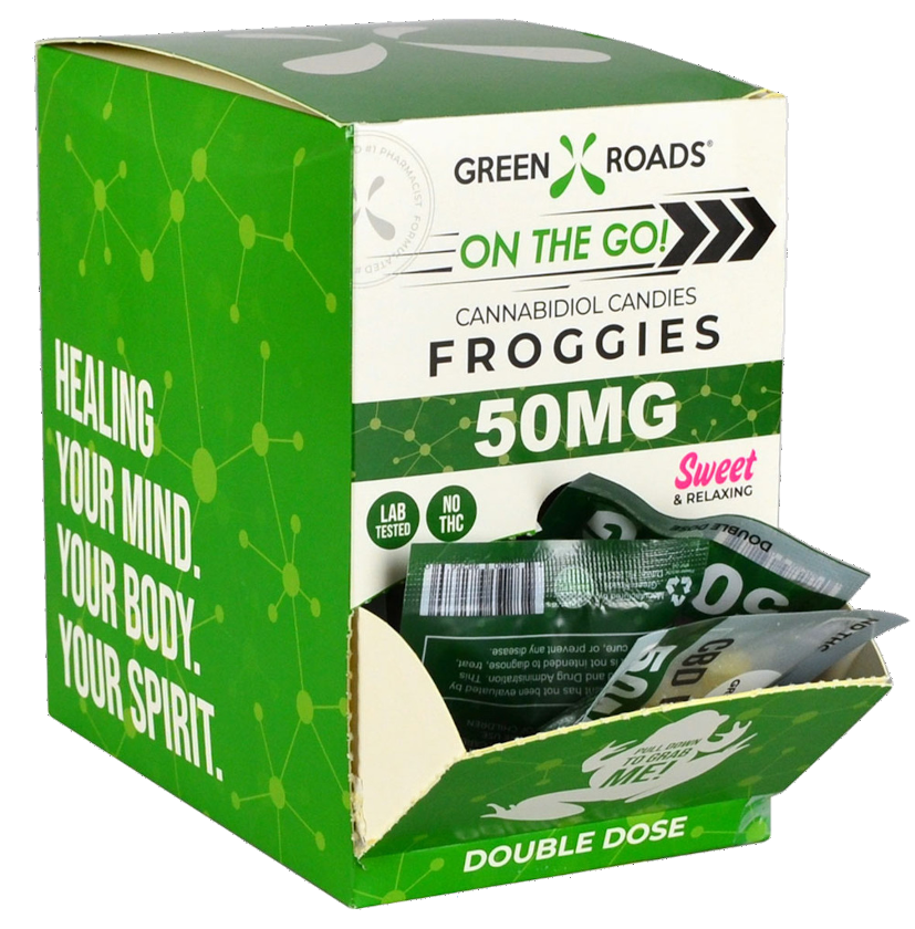 Green Roads Cbd Froggies Gummies 50 Mg Old Crow Hemp Co